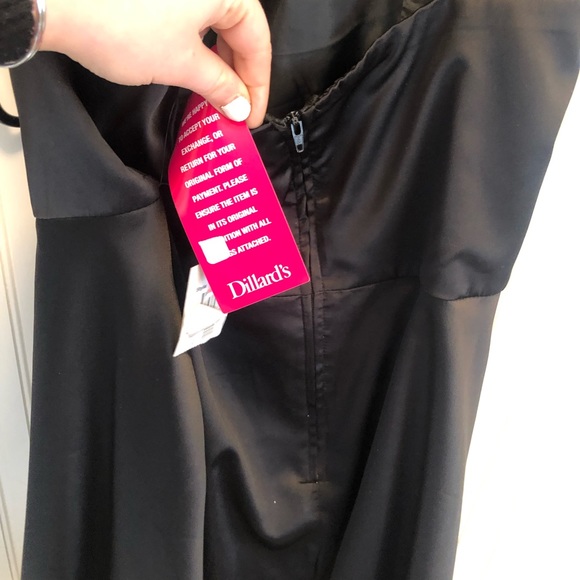 Black cocktail dress - Picture 3 of 4